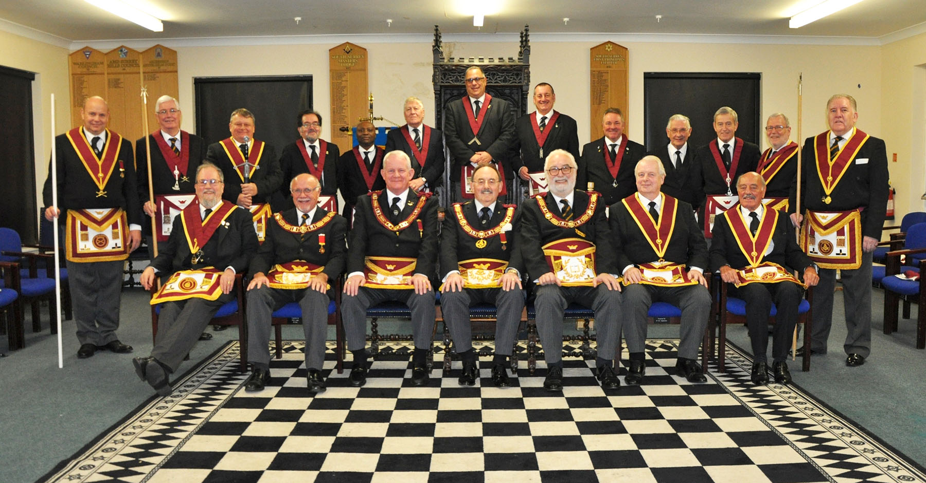 Official Visit by the Provincial Grand Master to Archbishop Æthelhelm Court No. 34