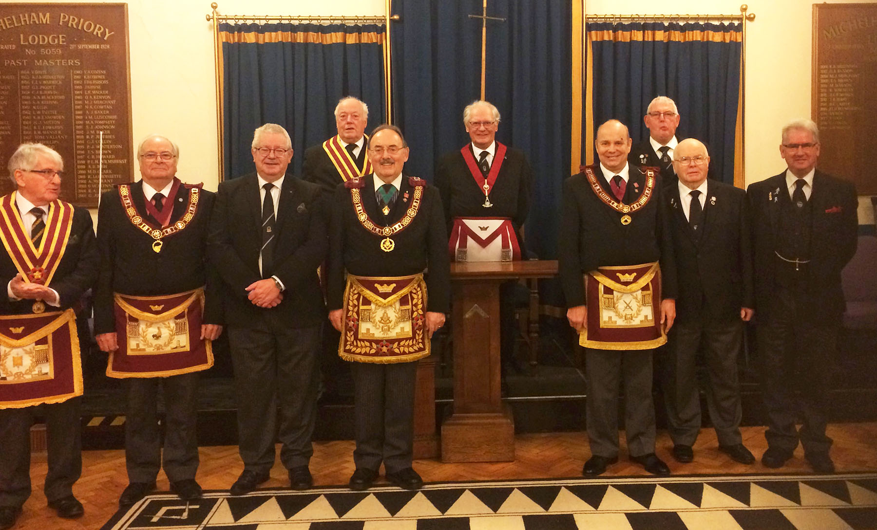 Provincial Grand Master’s Visit to the Court of Aelle